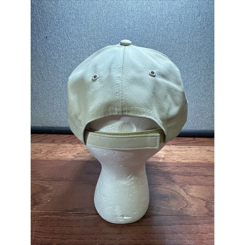 Mens Legend USA Made Eagle Airforce Military Beige Cap Hat